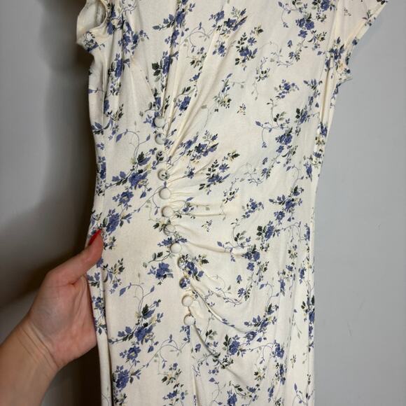 Reformation Frasier Dress in Madeline - Picture 5 of 11